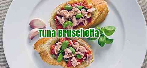 Fish Is The Dish Tuna Bruschetta SWAGGED