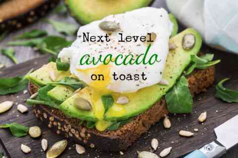 Next level avocado on toast