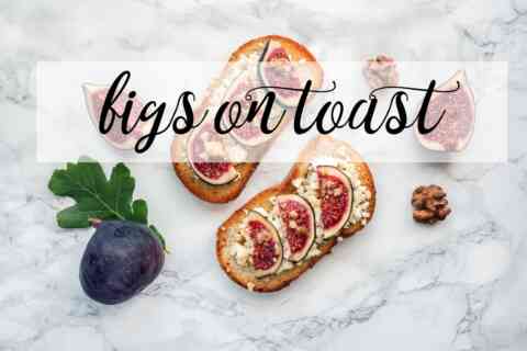 Figs on toast