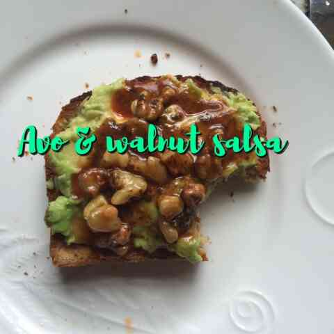 Avo walnut salsa SWAGGED