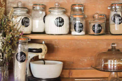 Baking Ingredients on antique hutch 493278491 1255x837