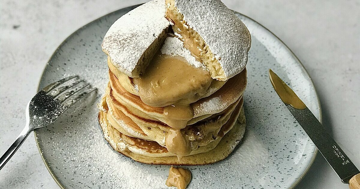 FabFlour | Banana lava pancakes recipe