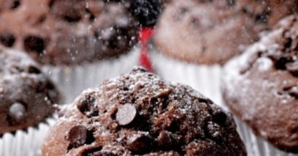 FabFlour | Chocolate chip muffins recipe