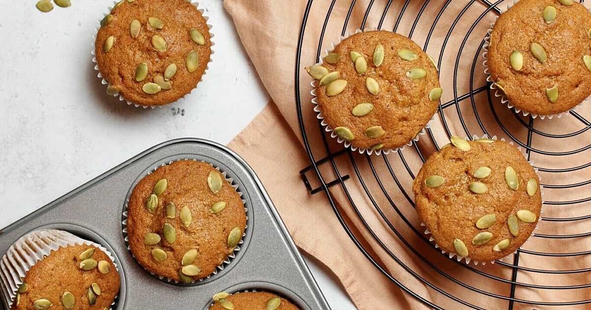 FabFlour | Pumpkin spice muffins recipe