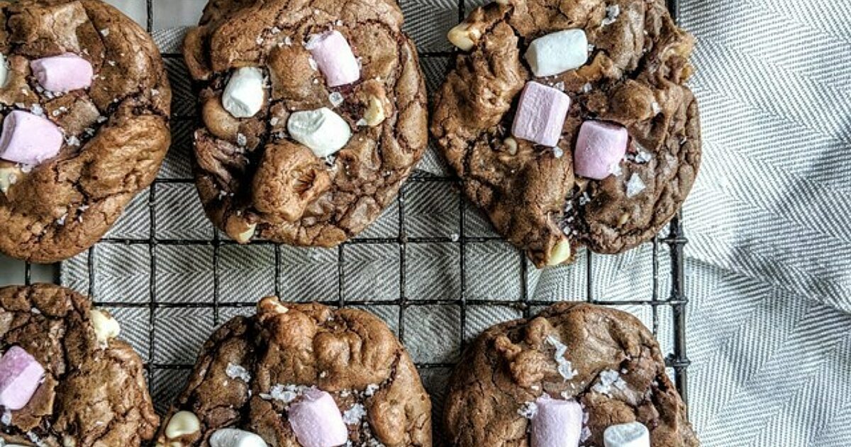 FabFlour | Rocky road cookies recipe