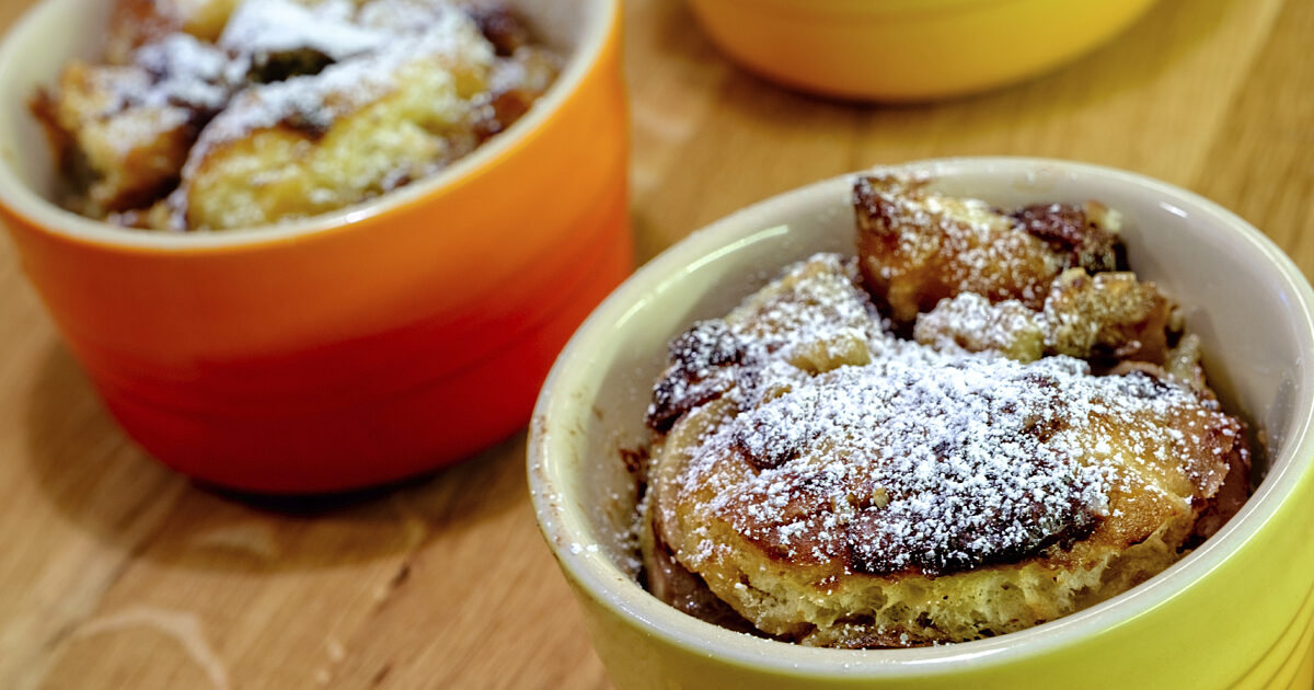 FabFlour | Boozy bread and butter pudding recipe