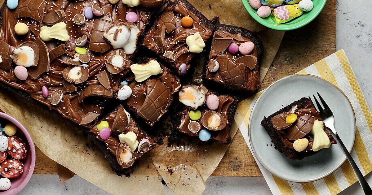 FabFlour | No-waste easter traybake recipe