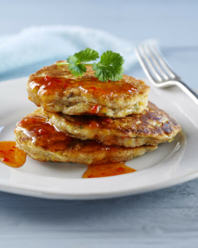 Corn pancakes Fibre February