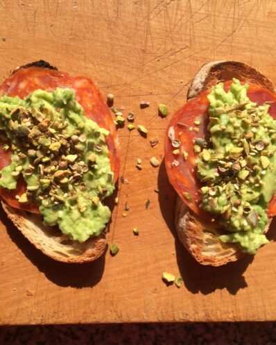 Dukkah on toast 1