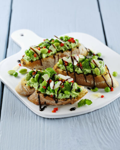 Pea bean brushetta Custom Name