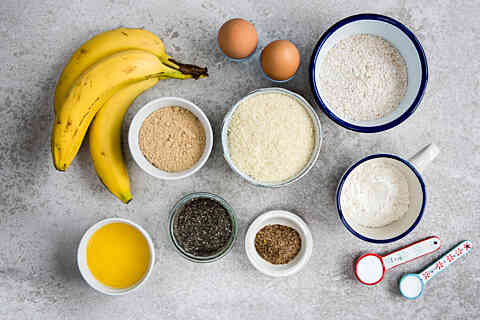 Fab banana cake ingredients