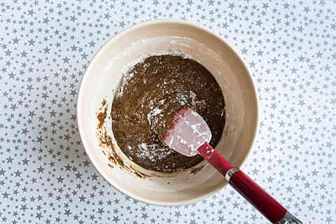 Gingerbread wreath step 7