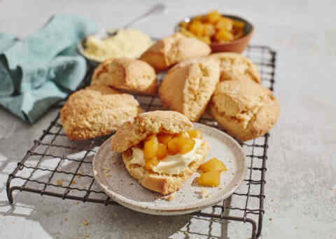 Piña Colada Scones