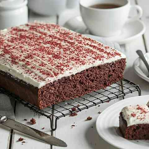 Baking Mad Red Velvet Sheet Cake
