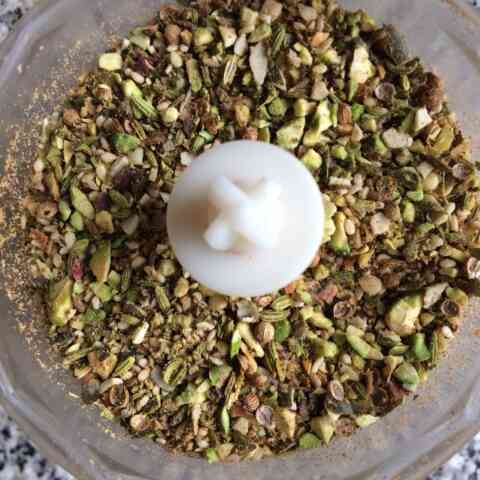 Dukkah blended