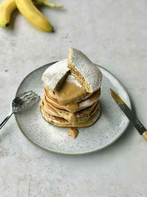 Banana Lava Pancakes 2