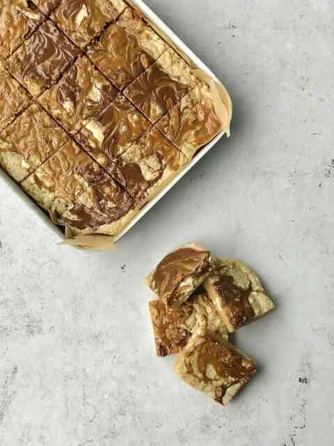 Biscoff Nutella Blondies 2 2