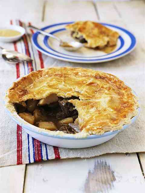 Meat and potato pie