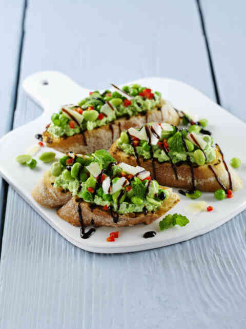 Pea bean brushetta Custom Name