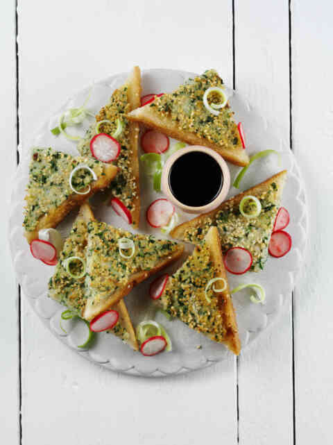 Prawn toasts Fibre February