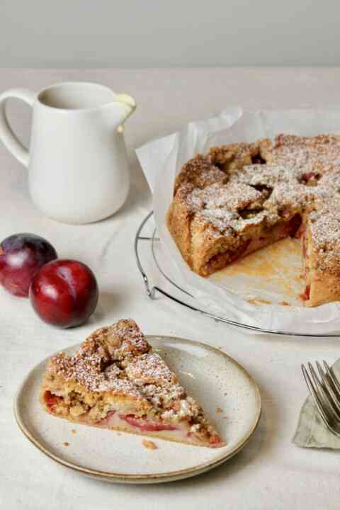 Plum Crumble Cake 2